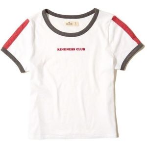 kindness club crop top